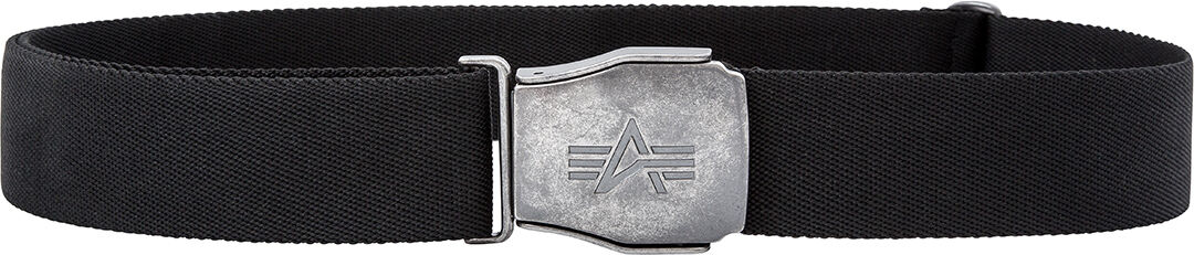 Alpha Industries Buckle Pás Jedna velikost Černá