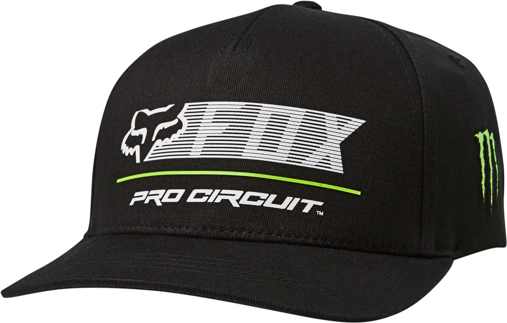 FOX Pro Circuit Flexfit Cap S M Černá