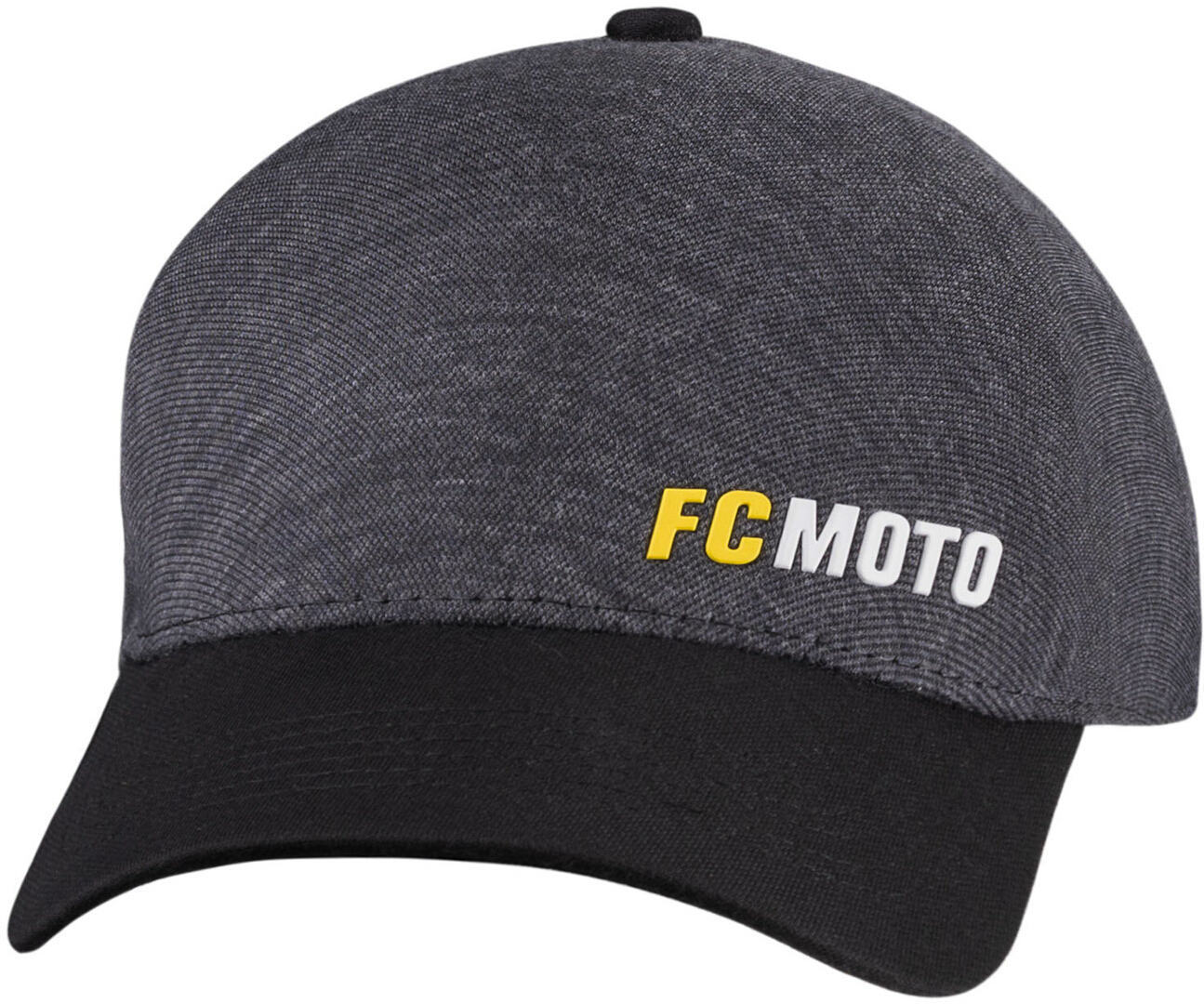 FC-Moto Logo-C Cap S M Černá Šedá