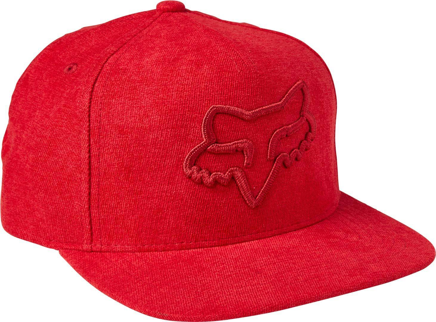 FOX Instill 2.0 Snapback Cap Jedna velikost červená