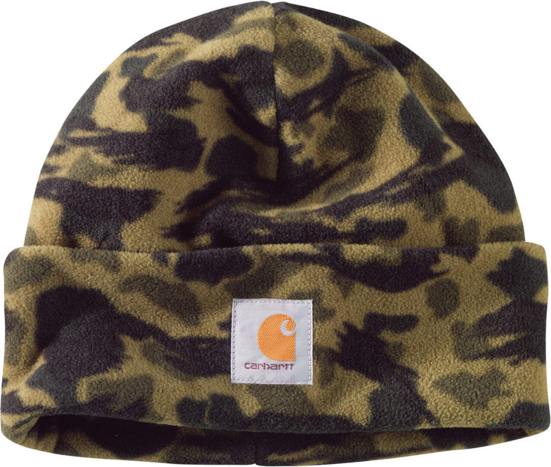 Carhartt Fleece Camo Klobouk Jedna velikost Zelená Hnědá