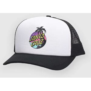 Santa Cruz Palm Dot Meshback Cap black Uni unisex