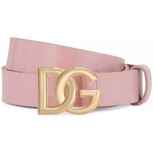 Dolce & Gabbana Kids Gürtel mit Logo-Schnalle - Rosa L/XL/M/S Unisex