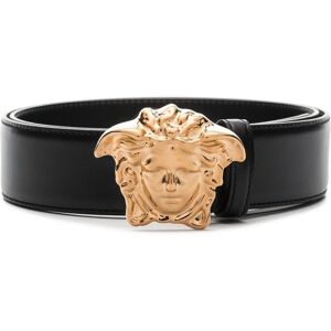 Versace Gürtel mit Medusa-Schild - Schwarz 85/95/105/70/75/80/90/100/110/65/60/115 Male