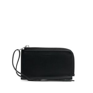 Jil Sander Portemonnaie mit Handgelenkschlaufe - 001 BLACK Einheitsgröße Unisex