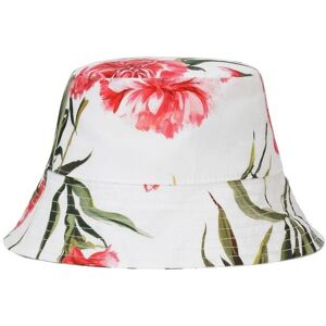 Dolce & Gabbana Kids Fischerhut mit Blumen-Print - Weiß S/M/L/XL Unisex