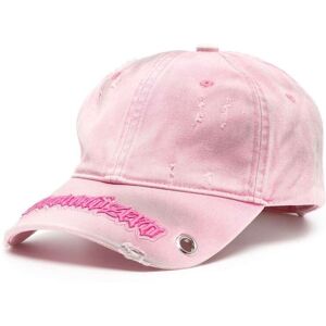 Ground Zero Bestickte Baseballkappe - Rosa Einheitsgröße Unisex