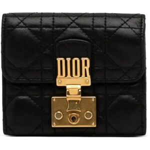 Christian Dior 2017 pre-owned Dioraddict Portemonnaie - Schwarz Einheitsgröße Female