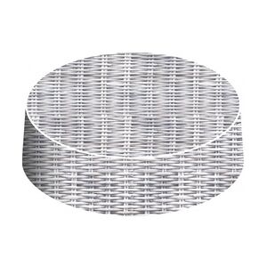 Paper Cap aus Mattkarton Rattan in Grau, Ø 62 mm, 200 Stück - Mank - Glasabdeckung Trinkschutz