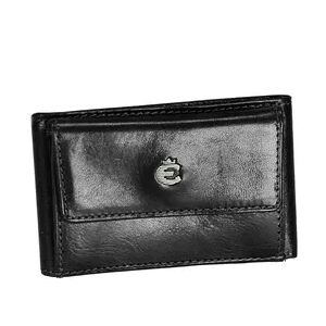 Esquire Toscana Damengeldbörse Leder 9,5 cm Portemonnaies Schwarz