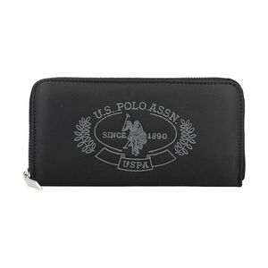 U.S. Polo Assn. U.S. Polo Assn. Springfield Geldbörse 19 cm Portemonnaies Schwarz Damen