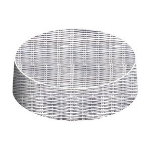 Paper Cap aus Mattkarton Rattan in Grau, Ø 80 mm, 200 Stück - Mank - Trinkschutz Hygieneschutz