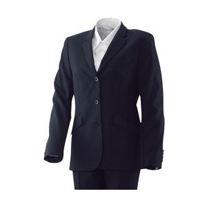 Exner 700 - Damenblazer lang : navy 53% Polyester 43% Schurwolle 4% Elasthan 56