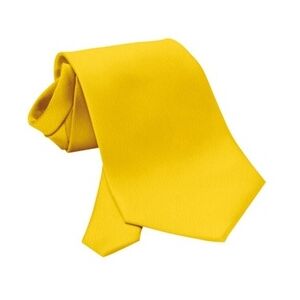 Exner 914 - Krawatte : gelb 65% Polyester 35%Baumwolle 220 g/m2