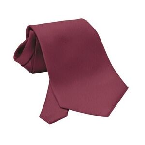 Exner 914 - Krawatte : bordeaux 65% Polyester 35%Baumwolle 220 g/m2
