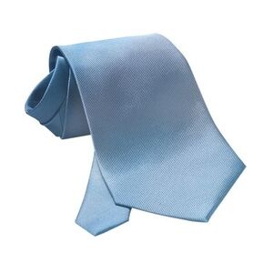 Exner 910 - Krawatte : Eis Blau 100% Polyester (Business)