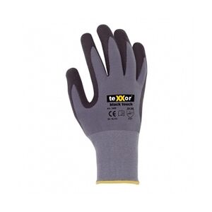 teXXor Nylon-Strickhandschuhe, „black touch®` - Größe 9 (L)