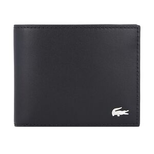 Lacoste FG - Men Geldbörse 6 cc Portemonnaies Schwarz Herren