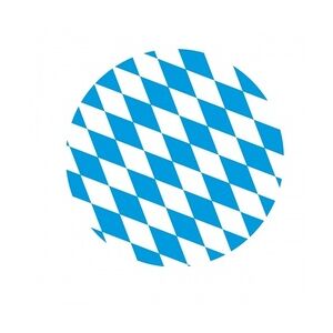 Mank Paper Caps aus Mattkarton Bayern Ø 60 mm, 200 Stück - Trinkschutz Glasabdeckung Schutz Hygieneschutz