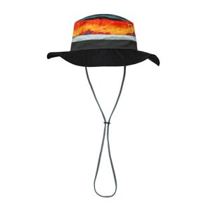 Buff Explore Booney Hat National Geographic Rot / Schwarz, Hüte, Größe S/M - Farbe Jamsun Black