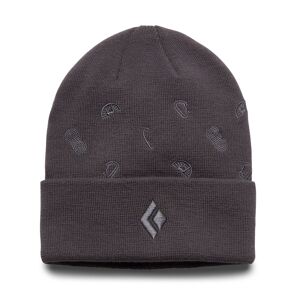 Black Diamond Vielseitge bestickte Beanie. Farbe: Grau / Größe: One Size