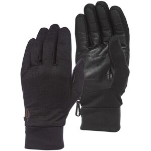 Black Diamond Heavyweight Wooltech Glove Schwarz, Merino Fingerhandschuhe, Größe XL - Farbe Anthracite