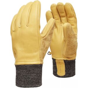 Black Diamond Dirt Bag Glove Gelb, Fingerhandschuhe, Größe S - Farbe Natural