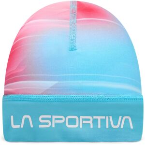 La Sportiva Leichte schnelltrocknende Mütze. Farbe: Blau / Rot / Größe: One Size