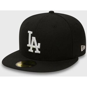 New Era LEAGUE ESSENTIAL 59FIFTY LOS ANGELES DODGERS men Caps black in Größe:7 1/2