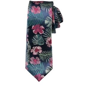 Mey & Edlich Herren Aloha-Krawatte blau 01