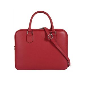 Cluty Aktentasche Damen Leder, rot