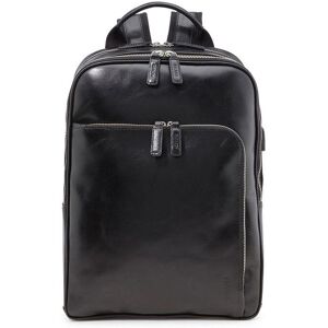 PICARD Rucksack Herren Leder, schwarz