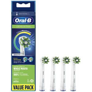 Oral-B  Accessoires Körper Cross Action Köpfe Weiß Einheitsgrösse