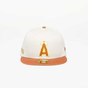 New Era Anaheim Angels Boucle 59FIFTY Fitted Cap Stone/ Brown - unisex - Size: 7 5/8