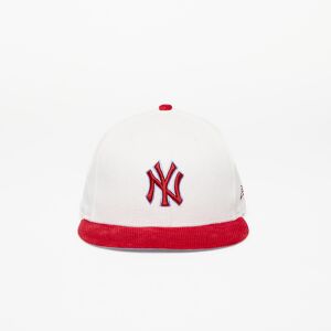 New Era New York Yankees Cord 59FIFTY Fitted Cap Off White/ Red - unisex - Size: 7 5/8