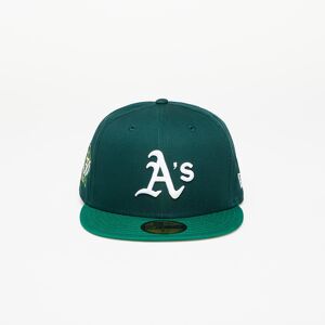 New Era Oakland Athletics MLB Team Colour 59FIFTY Fitted Cap Dark Green/ White - unisex - Size: 7 5/8