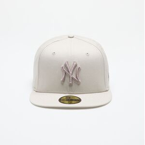 New Era New York Yankees 59Fifty Fitted Cap Stone/ Ash Brown - unisex - Size: 7 5/8