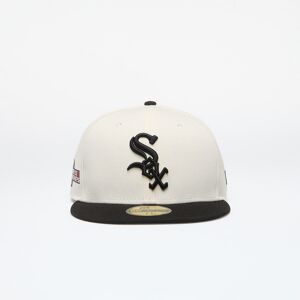 New Era Chicago White Sox 59Fifty Fitted Cap Light Cream/ Black - unisex - Size: 7 5/8