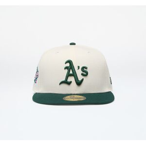 New Era Oakland Athletics 59Fifty Fitted Cap Light Cream/ Official Team Color - unisex - Size: 7 5/8