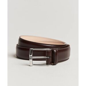 Crockett & Jones Belt 3,2 cm Dark Brown Calf