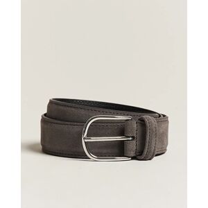 Anderson's Suede 3,5 cm Belt Grey