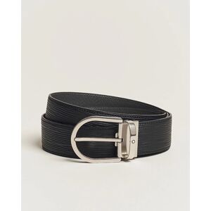 Montblanc 40mm Horseshoe Buckle Belt Black