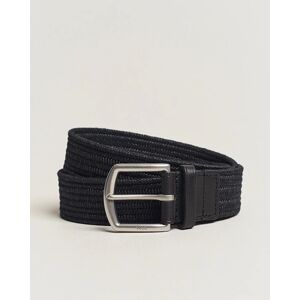 Polo Ralph Lauren Braided Cotton Elastic Belt Polo Black