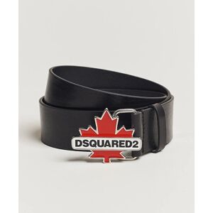 Dsquared2 Leaf Plaque Belt Black