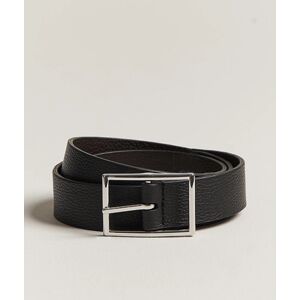 Anderson's Reversible Grained Leather Belt 3 cm Black/Brown