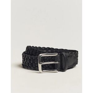 Polo Ralph Lauren Braided Leather Belt Black