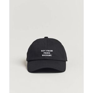 Drôle de Monsieur Slogan Baseball Cap Black