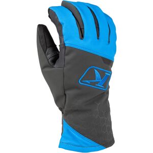 Klim PowerXross Snowmobil Handschuhe - Grau Blau - 2XL - unisex