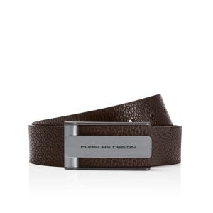 Porsche Design P´1810 Casual Belt Hook Buckle 35 - dark brown, titanium - 90 cm dark brown, titanium 90 cm unisex