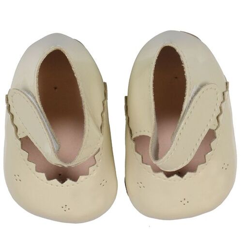 Asi Puppenschuhe - 43-57 - Beige - Asi - One Size - Puppenkleidung